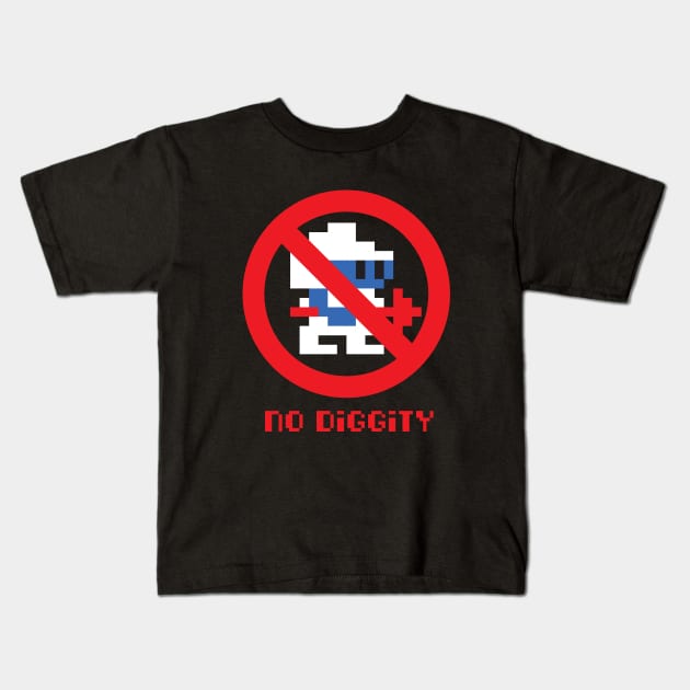 No Diggity Kids T-Shirt by Woah_Jonny